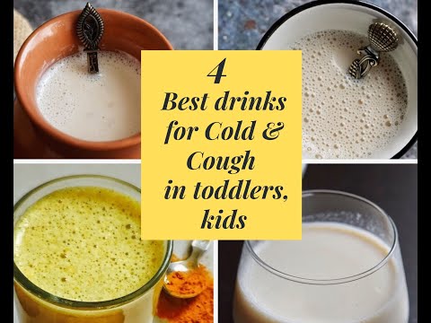 4 Best drinks for Cold and Cough for 1 year plus toddler and kids | Cold Cough Remedy