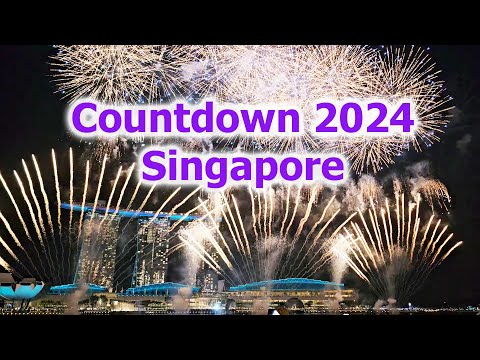 Countdown 2024 Fireworks Singapore