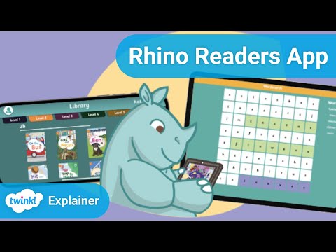 How to Use Twinkl's Rhino Reader App