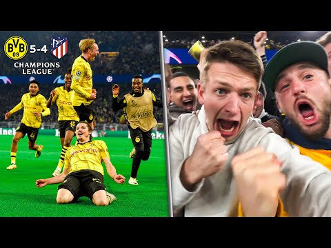 THE MOMENT DORTMUND COMEBACK vs ATLETICO MADRID