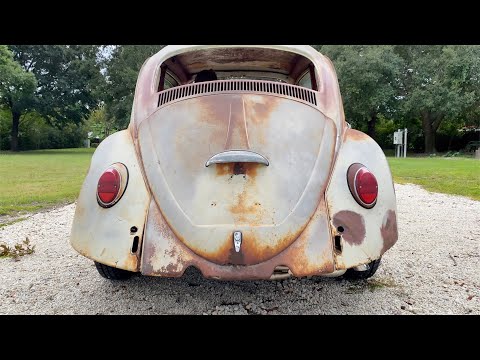 FIRST DRIVE IN 40 YEARS - 1965 VW Beetle Restoration