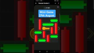 Hamster kombat Mini-Game 27th August #hamsterkombat #minigame