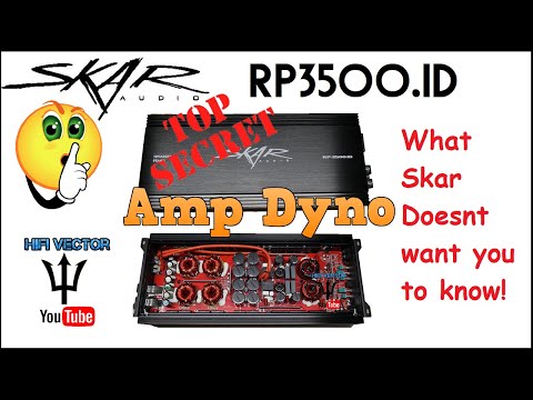 Skars dirty little secret Skar Rp3500.1D amp dyno