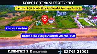 Beach View Bunglow sale in Chennai ECR | Luxury Bunglow | Big Garden | Swimming Pool