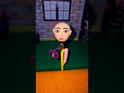 Anaya or papa kis se darr ke bagh gya #clayart #cartoon #funny #comedy #claycraft #ytshorts