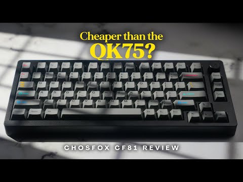 A New Budget Keyboard King? Chosfox CF81 Review