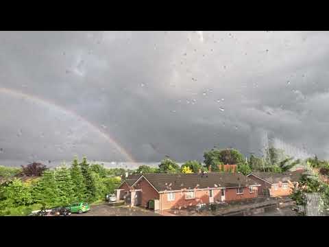 Timelapse: Phases of a strong Summer low passing Denmark