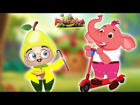 Hathi - Lalaji | Baby Songs Hindi | Fruitopia - Hindi Nursery Rhymes