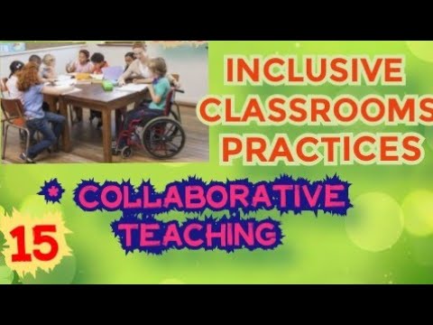 COLLABORATIVE TEACHING CREATING AN INCLUSIVE SCHOOL