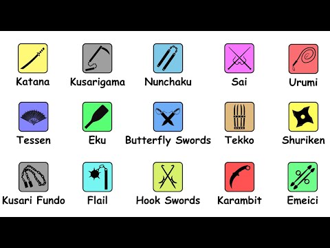 Every WEAPONS Used In Martial arts Explained In 8 Minutes