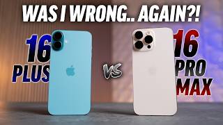 iPhone 16 Plus vs 16 Pro Max: REAL-World Differences after 1 Week!