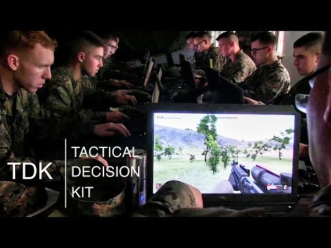 Marines Train For Combat On Tactical Decision Kit