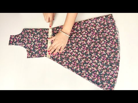 Umbrella cut baby frock cutting and stitching | Baby Frock cutting and stitching very Easy