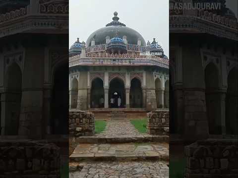 Isa Khan's tomb inside Humayun's tomb complex, New Delhi #humayuntombdelhi #isakhantomb #humayuntomb