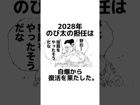 【ドラえもん×クレヨンしんちゃん】最終回に関する架空の雑学【先生の再生と出木杉編】Season2 #雑学 #雑学豆知識 #漫画動画 #manga #shorts