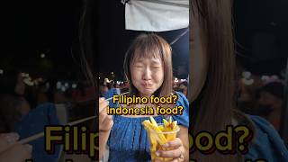 Philippines🇵🇭 vs Indonesia 🇮🇩( Food difference) #philippines #indonesia #shorts