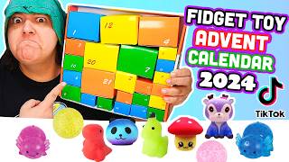 Unbox ALL SQUISHY Advent Calendar 2024 By Viral Tiktoker