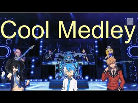 【Matsudappoiyo, Karasu Yuutsukoe, Ruko Yokune】Cool Medley ~Cyber Rock Jam~ [UTAU cover]