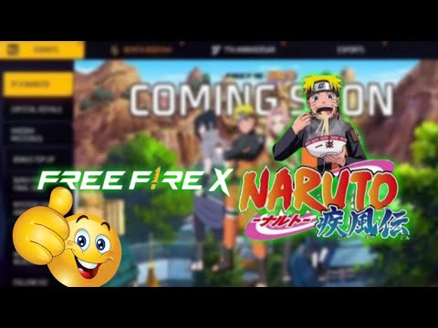 FREE FIRE COLLAB WITH NARUTO | FREE FIRE X NARUTO