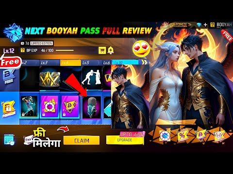 Next Booyah Pass Free Fire 🤯🥳😱 | May Booyah Pass Free Fire | june Booyah Pass Free Fire 2024