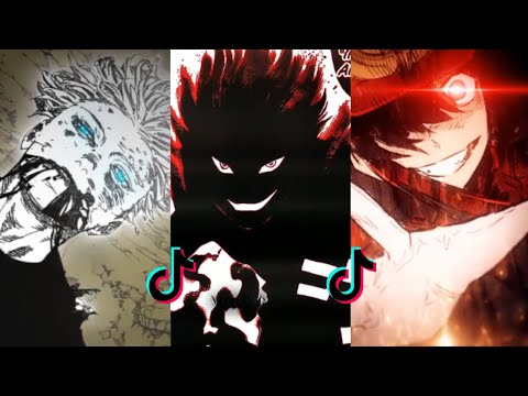 Manga TikTok Edits compilation #15 II Manga Edits II TikTok Compilation