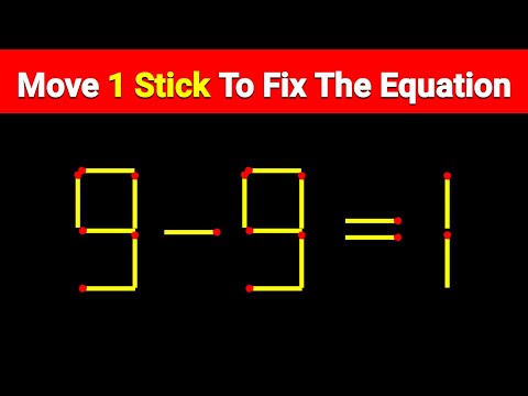 If you are genius solve this || Matchstick puzzle || Ep : 41