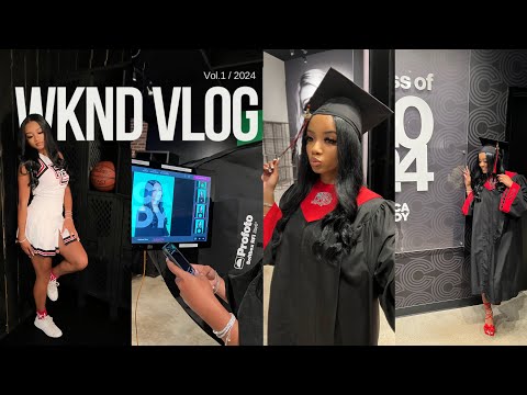 WEEKEND IN MY LIFE l Senior Pictures, Halloween GRWM, Going Out, Hair Appt, etc.