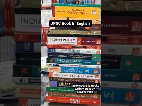 UPSC Books 2024-25 English & Hindi  #upscbooklist #upscnotes #upsctrending #shortvideo #viral ✍️🔥