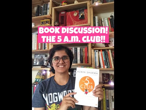 THE 5 AM CLUB| ROBIN SHARMA| BOOK DISCUSIION