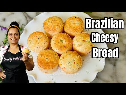 Cheesy Brazilian Cheese Bread #viralvideo  #cheesebread #guyanese #brazilian