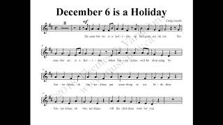 December 6 is a Holiday - Festivals and Holidays Choral Collection