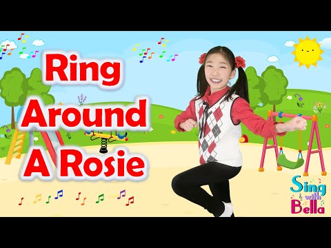 Ring Around The Rosie with Lyrics and Actions | Kids nursery rhyme |Kids Dance Song