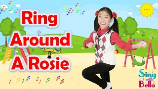 Ring Around The Rosie with Lyrics and Actions | Kids nursery rhyme |Kids Dance Song