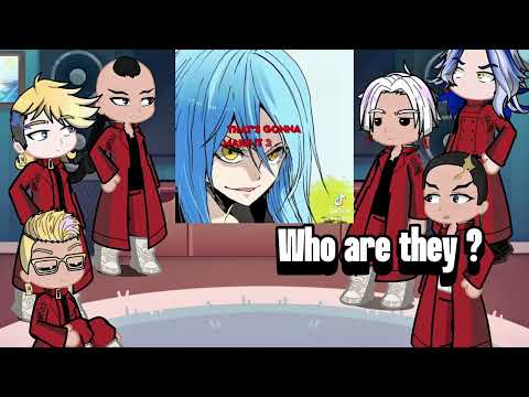 Tokyo revengers react to takemichi as rimuru tempest | Slime | Gacha life 2 Reaction | TikTok