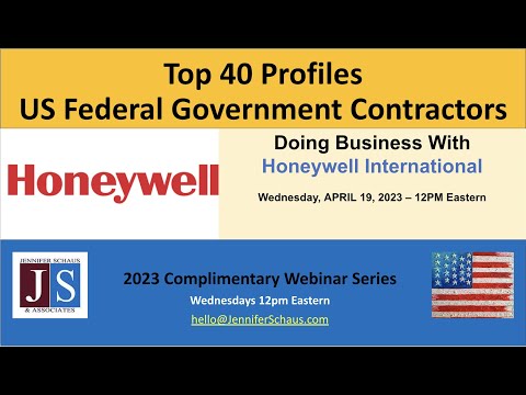 Top 40 Federal Contractors - PROFILE #11 - Honeywell International