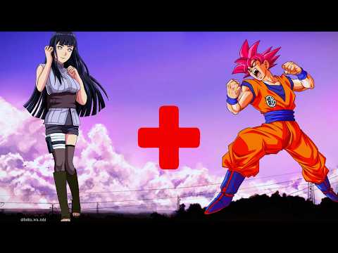 naruto character fusion with goku 🫡 | naruto and hinata fusion with goku