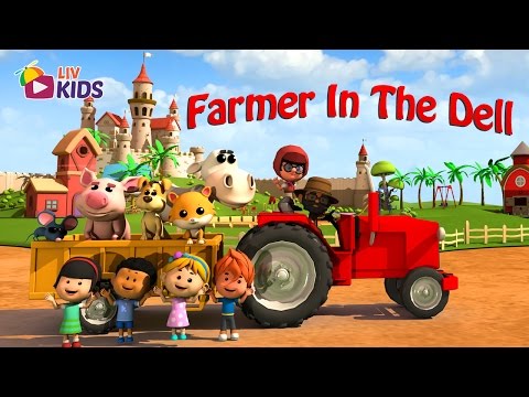 Farmer in the Dell | LIV Kids Nursery Rhymes and Songs | HD