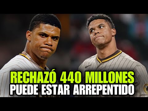 JUAN SOTO NO HA PODIDO BATEAR CON LOS PADRES DE SAN DIEGO LUEGO DE RECHAZAR LOS 440 MILLONES - MLB