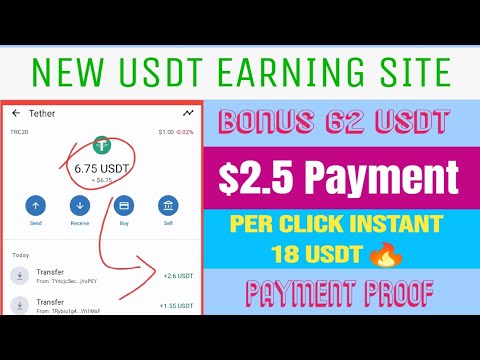 Today's Best USDT Mining Site 2023 | Daily Earn USDT | USDT Mining | USDT Earning App