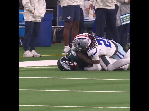 A.J. Brown with a spectacular catch for a 44-yard Gain vs. Dallas Cowboys