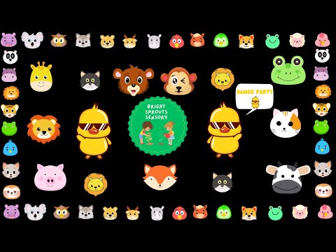 "Duck Dance Party! 🦆🐾 Fun Animal Dance Sensory Video for Babies & Toddlers