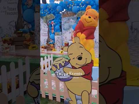 winnie the pooh theme birthday decorations #winniepooh