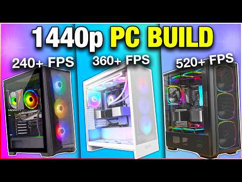 1440P Gaming is CHEAP 🤩 Best 1440p PC Build For ALL BUDGETS in 2024!