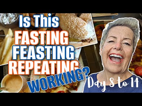 7 DAYS FASTING FEASTING & REPEATING TO LOSE WEIGHT AND FAT & 7 WEIGH-INS #weightloss #losefat #omad