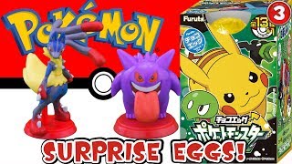 Furuta POKEMON XY & Z Chocoegg Chocolate Surprise Eggs Unboxing Part 3 HDES