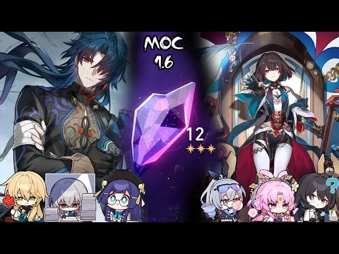 Blade Hyper & Xueyi w/ Ruan Mei | NEW 1.6 Memory of Chaos Floor 12 3⭐Clear - Honkai Star Rail