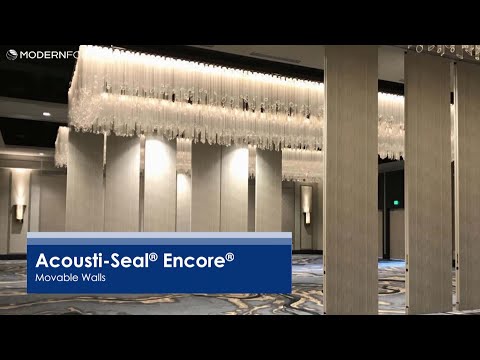 Modernfold Acousti-Seal Encore Movable Walls - The Industry Standard