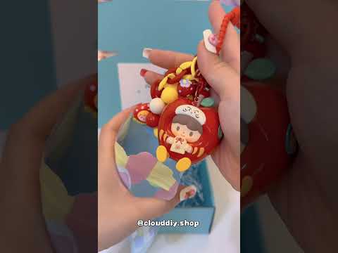 #keychain #handmade #diy #charm #tutorial #minitoy #minicartoon #asmr #packingorders #foryou #usa