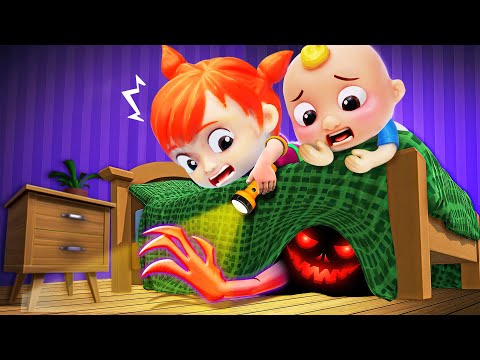 Mommy,  I Can’t Sleep! | Monsters Under The Bed 😱 | CoComelon Nursery Rhymes & Kids Songs