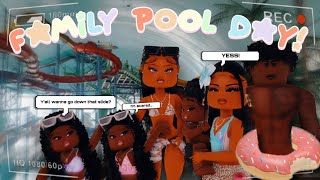 GOING TO A INDOOR WATERPARK! *chaos, emergency...?* | BERRY AVENUE ROLEPLAY! *Roblox Roleplay*